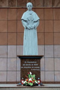 Poświęcenie pomnika Św. Maksymiliana Kolbego