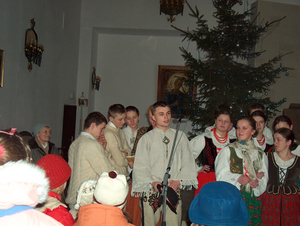 Świąteczny koncert zespołu góralskiego ZAWATERNIK - 28 grudnia 2003r.