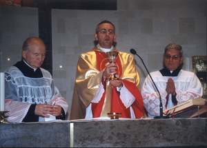 Nawiedzenie parafii przez obraz Jezusa Miłosiernego w dniach 20-21 X 1999 w ramach przygotowań do Roku Jubileuszowego 2000
